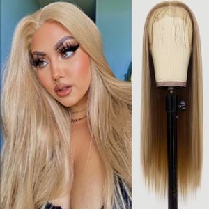 💫 22” GOLDEN  BLONDE STRAIGHT LACE FRONT WIG💫 *NWT